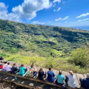Sprung ins Atlantikwasser